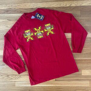 USC Trojans Beachdude Tiki Fight On Red Long-Sleeve T-Shirt  - Large (NWT)